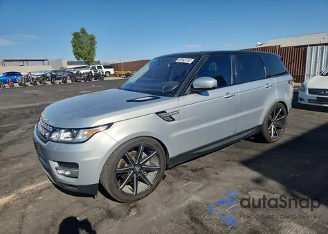2016 Land Rover Range Rover Sport Hse из США, поврежденный, VIN SALWR2PF1GA101809